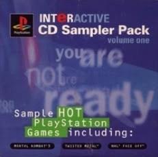 INTERACTIVE CD SAMPLER DISK VOLUME ONE 1 (PLAYSTATION PS1) - jeux video game-x