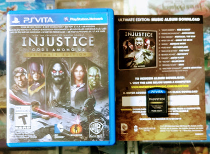 INJUSTICE: GODS AMONG US ULTIMATE EDITION (PLAYSTATION VITA) - jeux video game-x