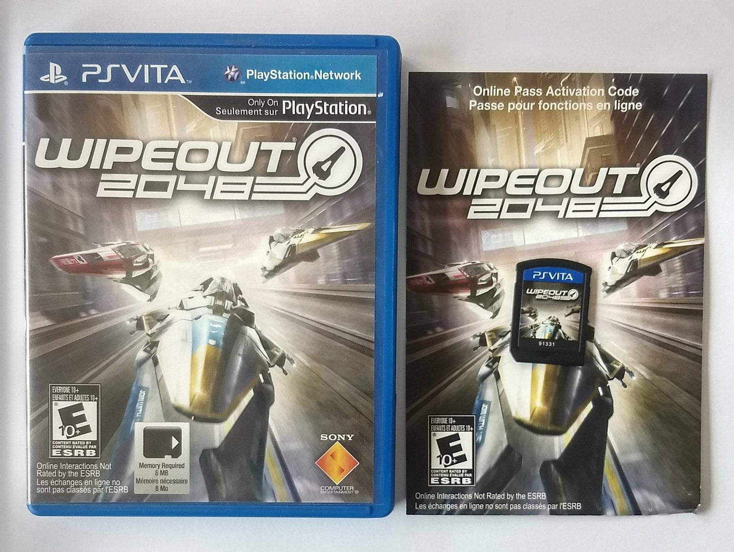 WIPEOUT 2048 PLAYSTATION VITA - jeux video game-x