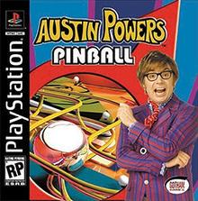 AUSTIN POWERS PINBALL PLAYSTATION PS1 - jeux video game-x