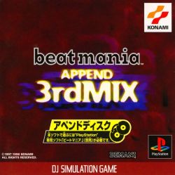 BEATMANIA APPEND 3RDMIX SLPM 86184 JAP IMPORT JPS1 - jeux video game-x