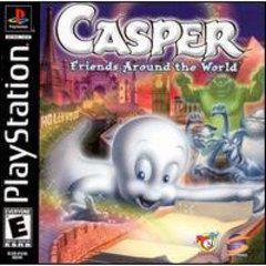 CASPER FRIENDS AROUND THE WORLD PLAYSTATION PS1 - jeux video game-x