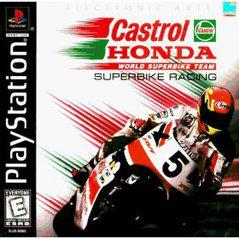 CASTROL HONDA SUPERBIKE RACING PLAYSTATION PS1 - jeux video game-x