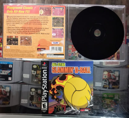 ALL-STAR SLAMMIN D-BALL (PLAYSTATION PS1) - jeux video game-x