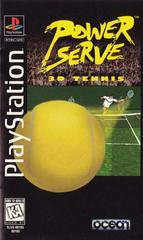 POWER SERVE 3D TENNIS [LONG BOX] (PLAYSTATION PS1) - jeux video game-x