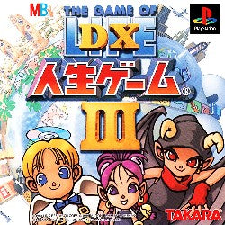 DX JINSEI GAME III 3- THE GAME OF LIFE SLPS 02469 JAP IMPORT JPS1 - jeux video game-x