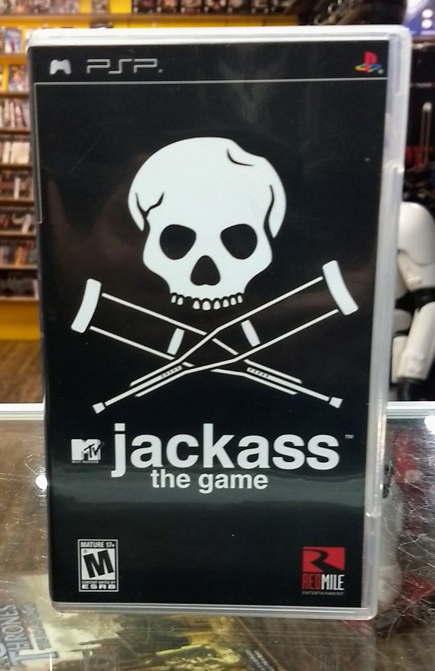 JACKASS THE GAME (PLAYSTATION PORTABLE PSP) - jeux video game-x