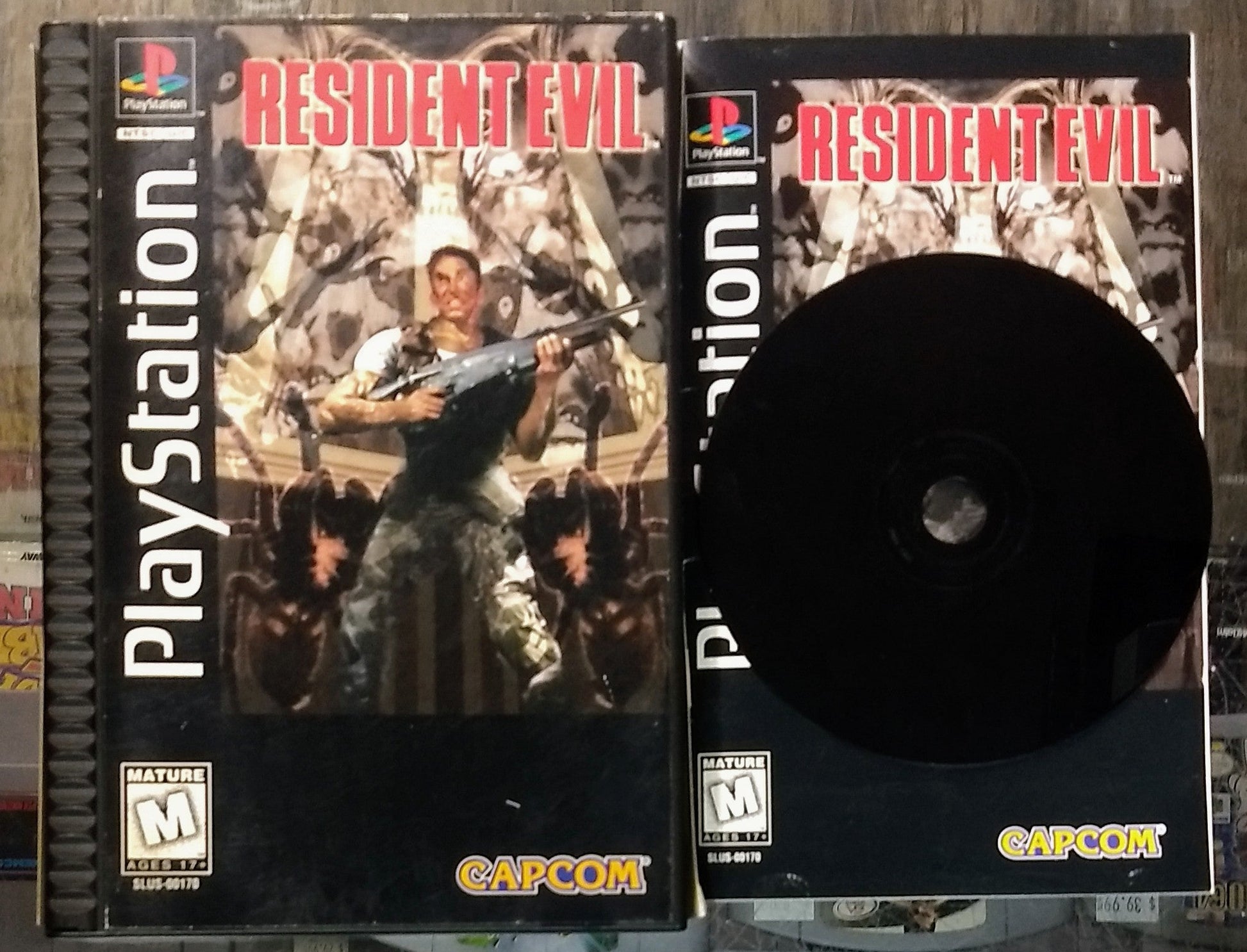 RESIDENT EVIL LONG BOX (PLAYSTATION PS1) - jeux video game-x