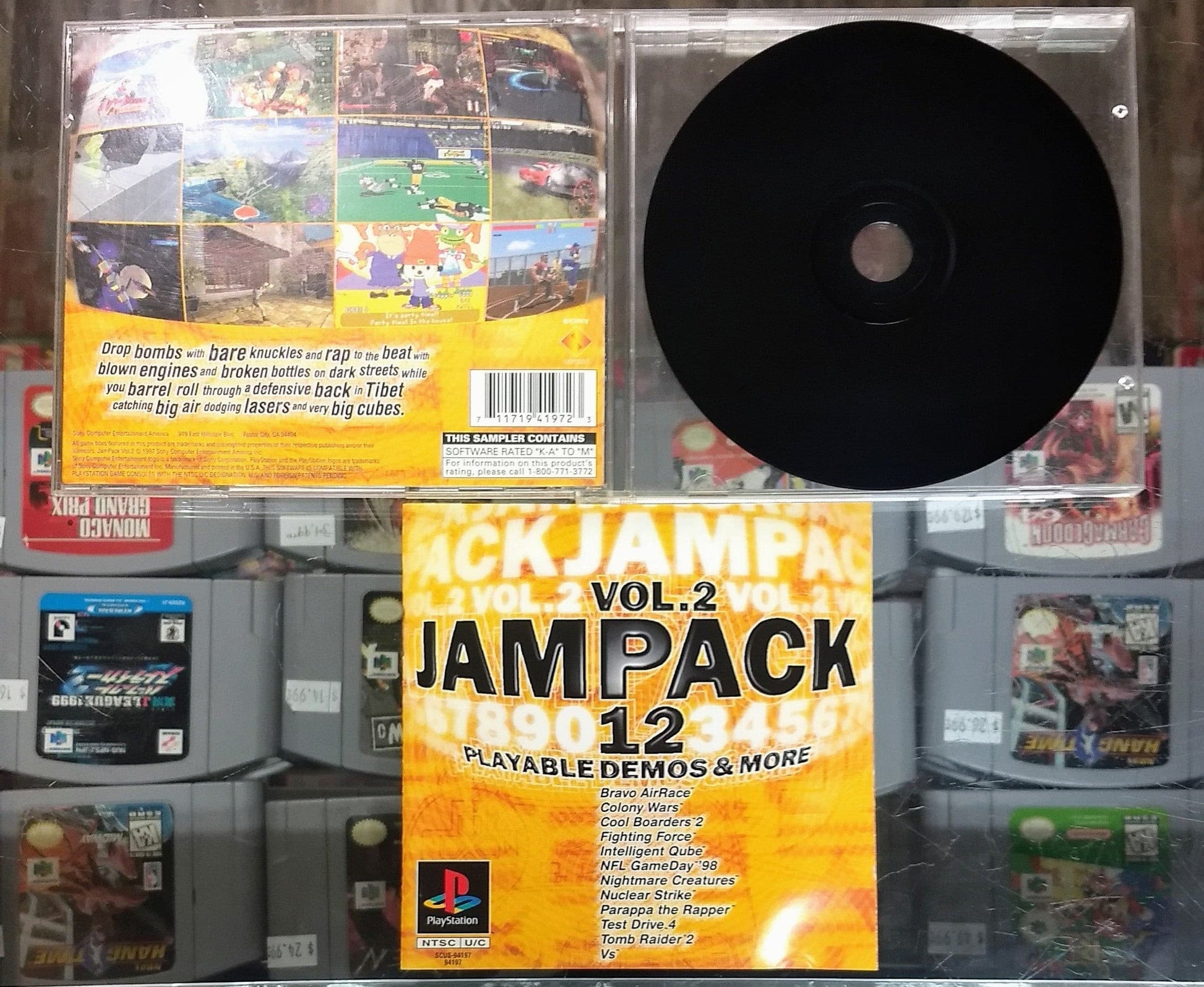 PLAYSTATION JAMPACK VOL. 2 (PLAYSTATION PS1) - jeux video game-x