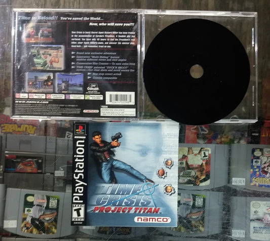 TIME CRISIS PROJECT TITAN (PLAYSTATION PS1) - jeux video game-x