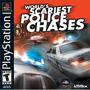 WORLDS SCARIEST POLICE CHASES (PLAYSTATION PS1) - jeux video game-x
