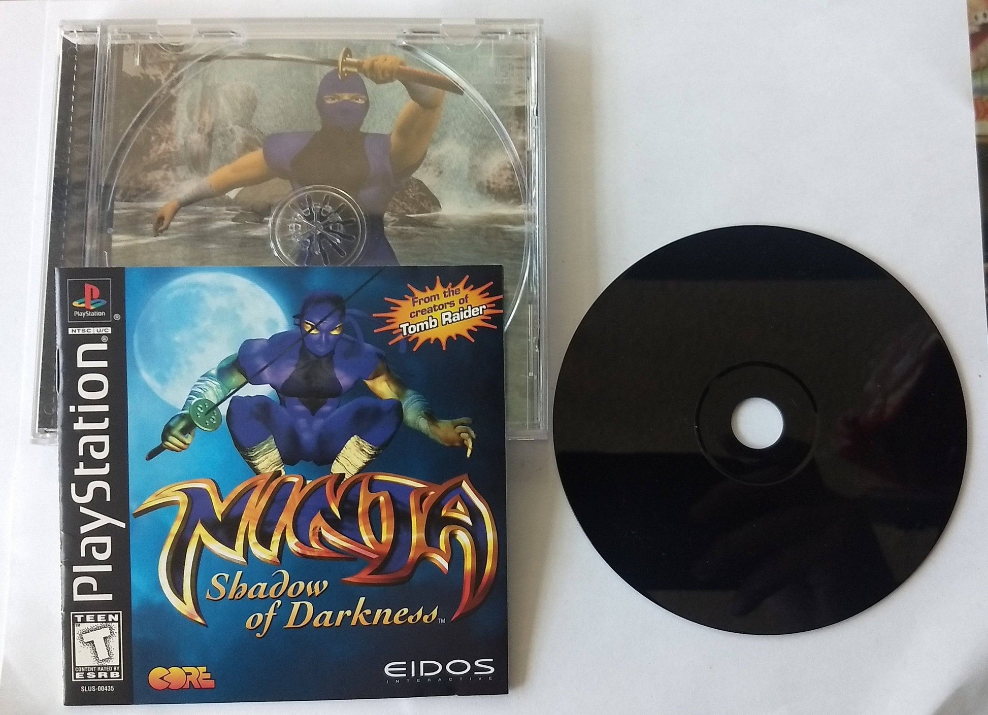 NINJA SHADOW OF DARKNESS (PS1 PLAYSTATION) | jeux video game-x