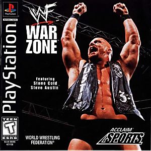 WWF WAR ZONE (PLAYSTATION PS1) - jeux video game-x