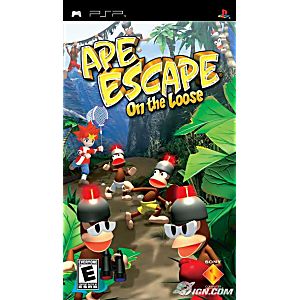 APE ESCAPE ON THE LOOSE (PLAYSTATION PORTABLE PSP) - jeux video game-x