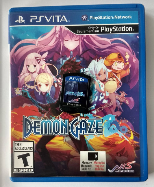 DEMON GAZE PLAYSTATION VITA - jeux video game-x