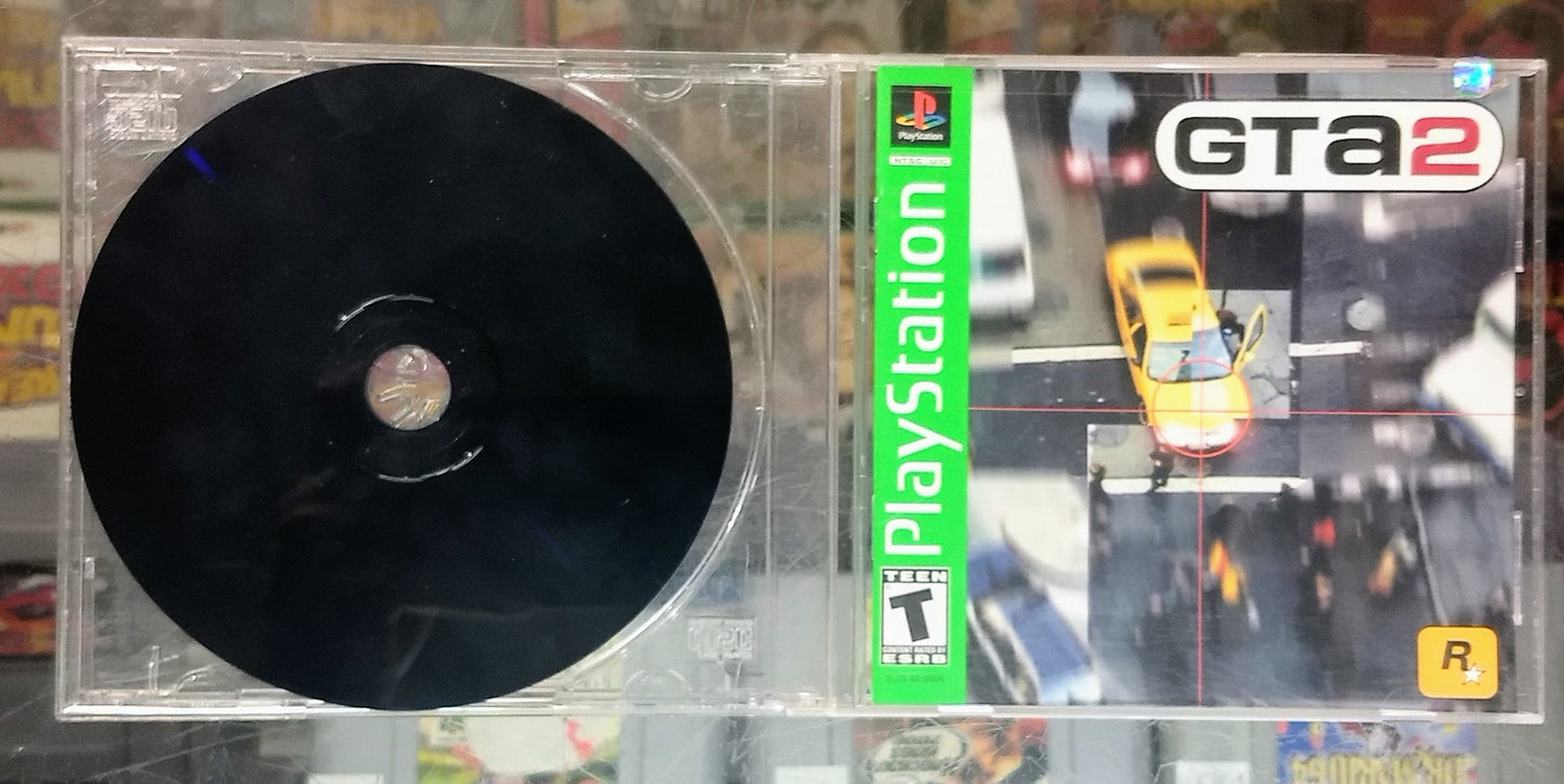 GRAND THEFT AUTO GTA 2 GREATEST HITS (PLAYSTATION PS1) - jeux video game-x