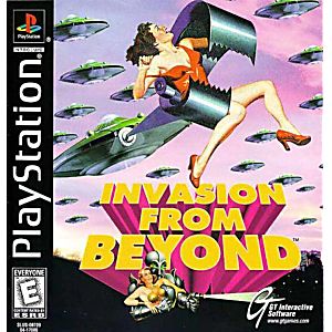 INVASION FROM BEYOND PLAYSTATION PS1 - jeux video game-x