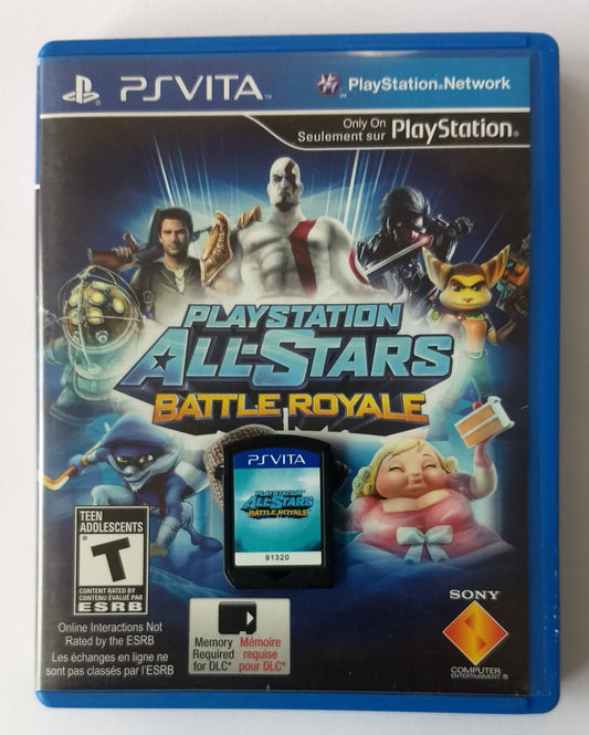 PLAYSTATION ALL-STAR BATTLE ROYALE PLAYSTATION VITA - jeux video game-x