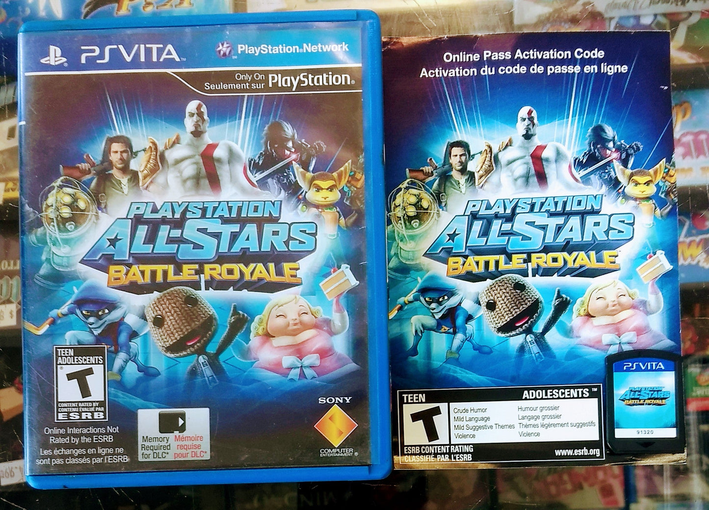 PLAYSTATION ALL-STAR BATTLE ROYALE PLAYSTATION VITA - jeux video game-x