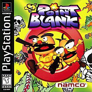 POINT BLANK (PLAYSTATION PS1) - jeux video game-x
