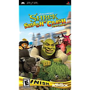 SHREK SMASH AND CRASH RACING (PLAYSTATION PORTABLE PSP) - jeux video game-x