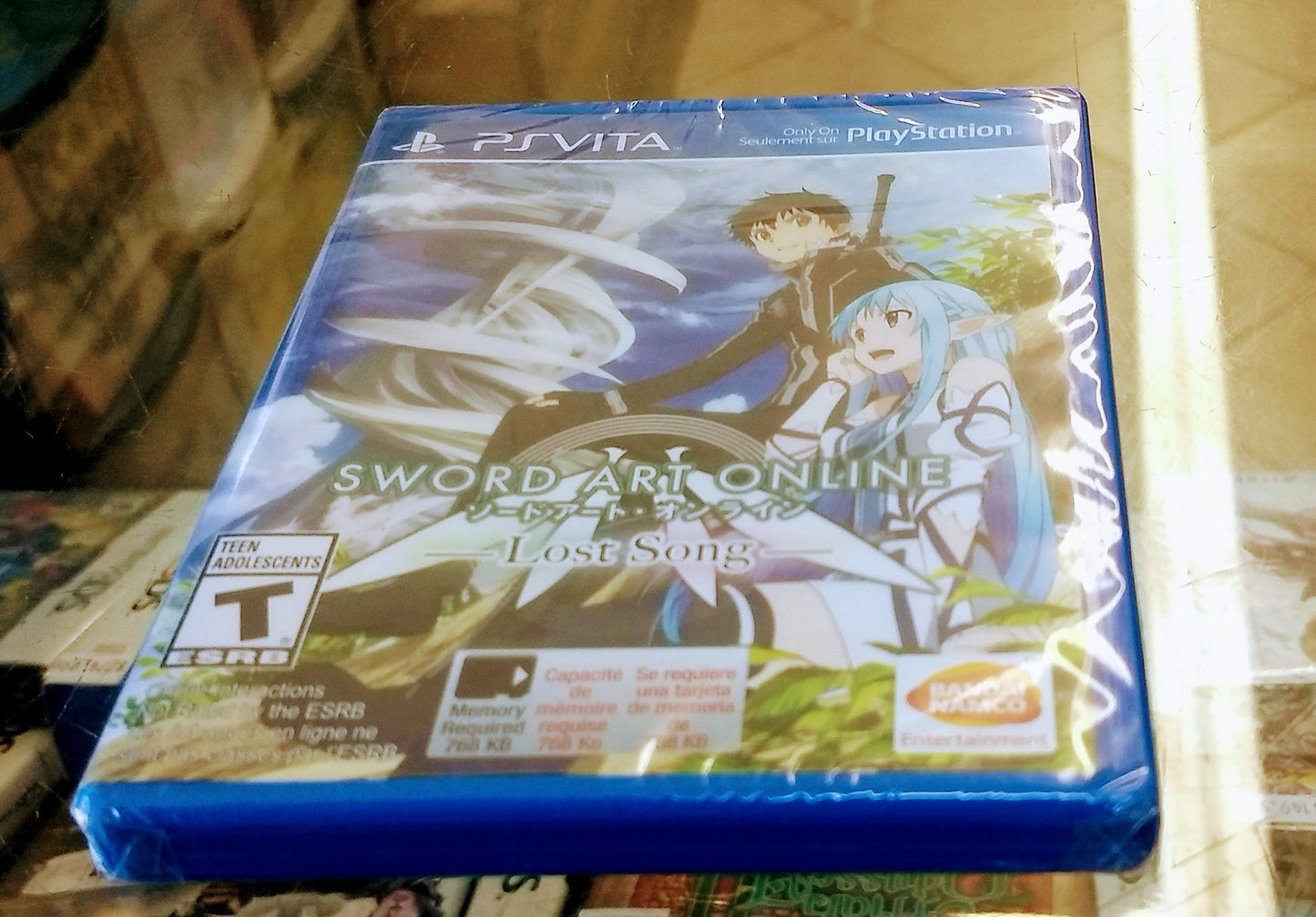 SWORD ART ONLINE: THE LOST SONG PLAYSTATION VITA - jeux video game-x