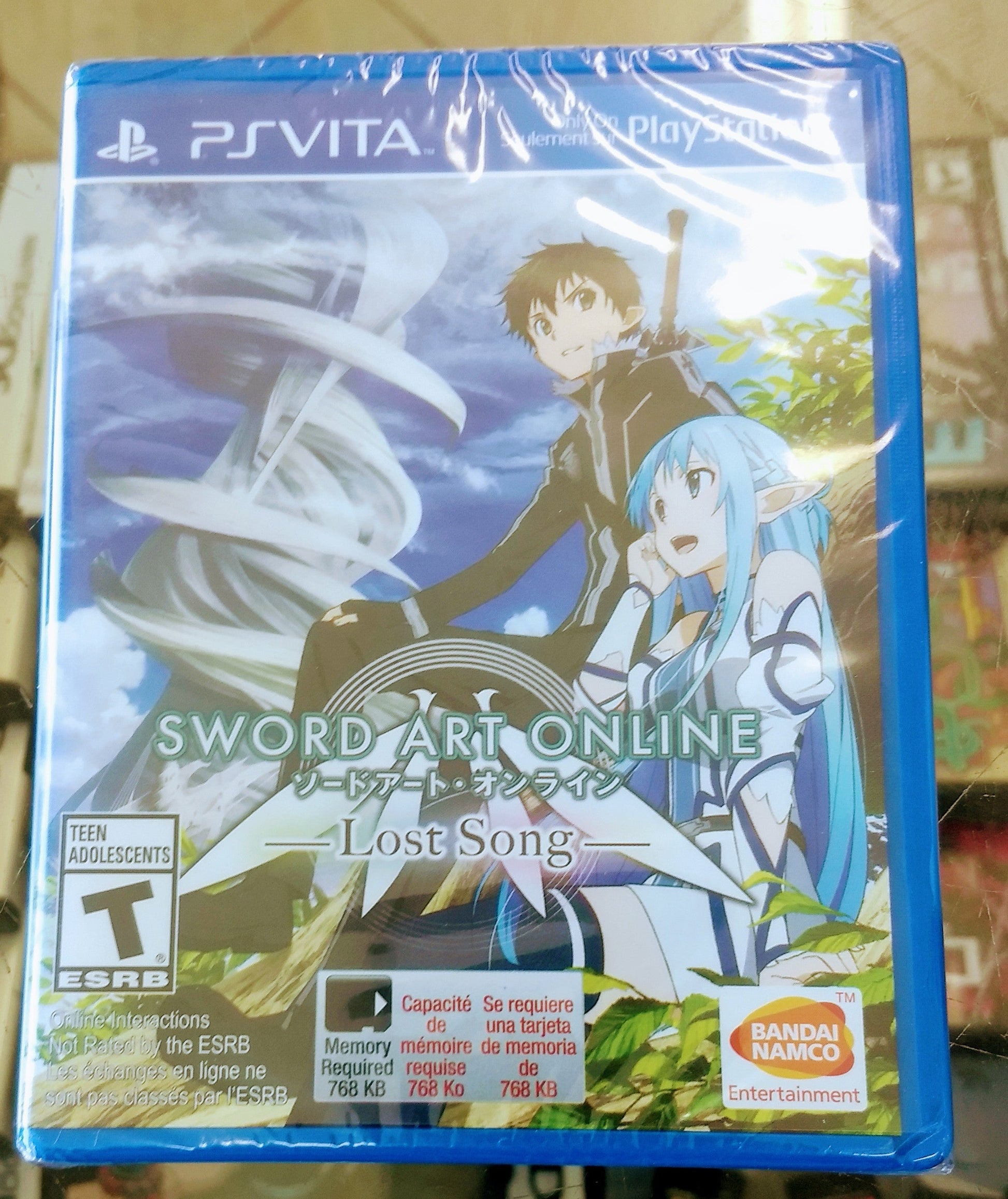 SWORD ART ONLINE: THE LOST SONG PLAYSTATION VITA - jeux video game-x