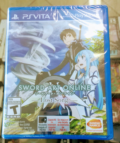 SWORD ART ONLINE: THE LOST SONG PLAYSTATION VITA - jeux video game-x