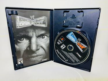 WWE SMACKDOWN VS RAW PLAYSTATION 2 PS2 - jeux video game-x