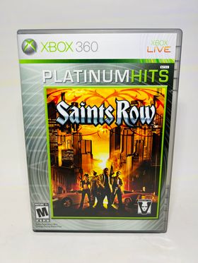 SAINTS ROW PLATINUM HITS XBOX 360 X360 - jeux video game-x