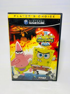 SPONGEBOB SQUAREPANTS THE MOVIE PLAYERS CHOICE NINTENDO GAMECUBE NGC - jeux video game-x