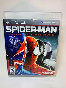 SPIDERMAN: SHATTERED DIMENSIONS PLAYSTATION 3 PS3 - jeux video game-x