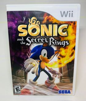 SONIC AND THE SECRET RINGS NINTENDO WII - jeux video game-x