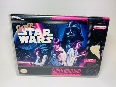 SUPER STAR WARS EN BOITE SUPER NINTENDO SNES - jeux video game-x