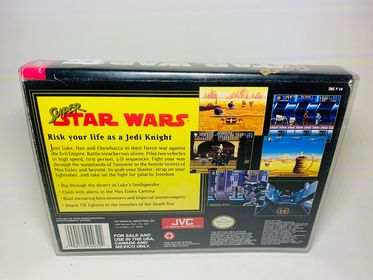 SUPER STAR WARS EN BOITE SUPER NINTENDO SNES - jeux video game-x