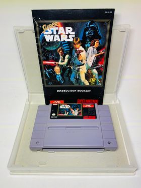 SUPER STAR WARS EN BOITE SUPER NINTENDO SNES - jeux video game-x