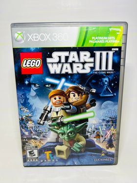 LEGO STAR WARS III 3: THE CLONE WARS PLATINUM HITS XBOX 360 X360 - jeux video game-x