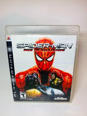 SPIDERMAN WEB OF SHADOWS PLAYSTATION 3 PS3 - jeux video game-x