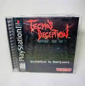 Tecmo's Deception Invitation To Darkness Playstation PS1 - jeux video game-x