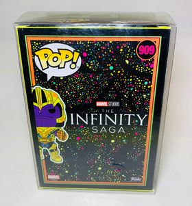 FUNKO POP! THANOS BLACKLIGHT #909 - jeux video game-x