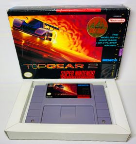 TOP GEAR 2 en boite SUPER NINTENDO SNES - jeux video game-x