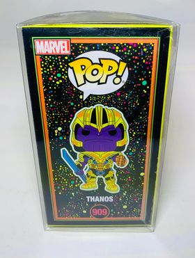 FUNKO POP! THANOS BLACKLIGHT #909 - jeux video game-x