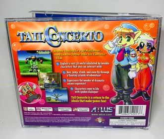 TAIL CONCERTO PLAYSTATION PS1 - jeux video game-x