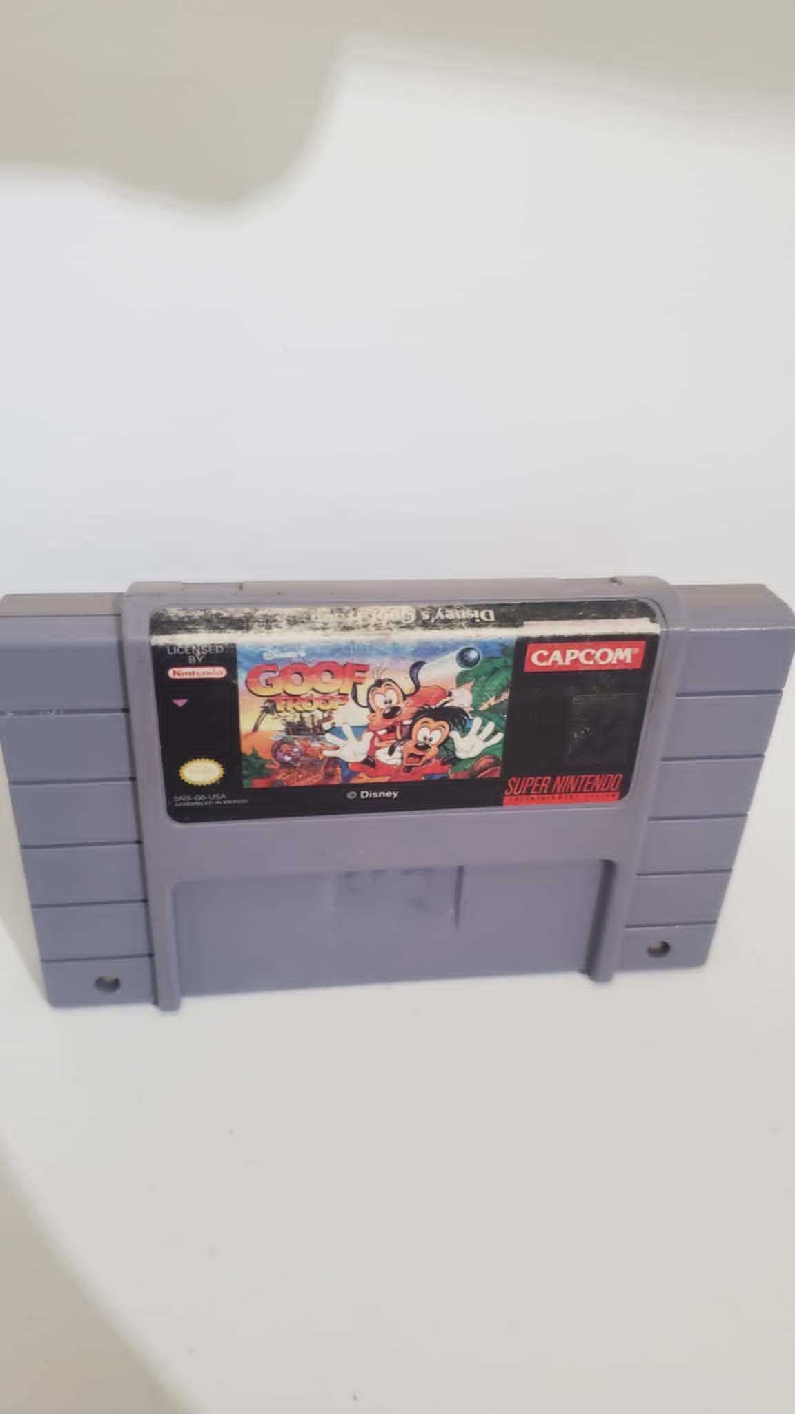 GOOF TROOP SUPER NINTENDO SNES - jeux video game-x