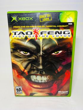 TAO FENG FIST OF THE LOTUS XBOX - jeux video game-x