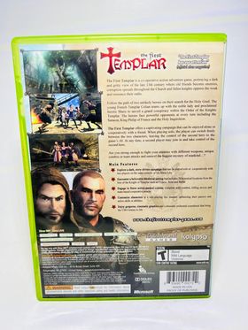 THE FIRST TEMPLAR XBOX 360 X360 - jeux video game-x