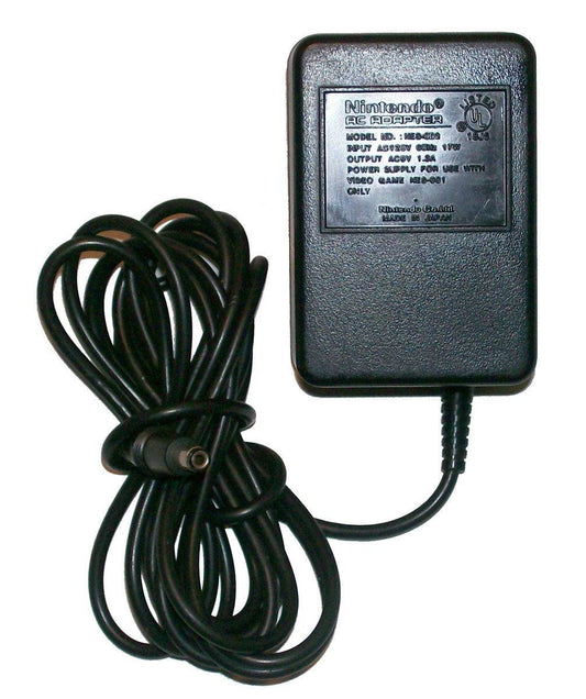 fil courant ac adapter nes nes-002 - jeux video game-x