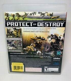 TRANSFORMERS THE GAME PLAYSTATION 3 PS3 - jeux video game-x