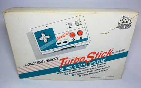 Manette FROGGO NES Turbo Stick Cordless Remote with Receiver TS-8008 - jeux video game-x