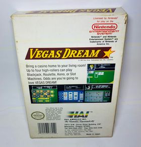 VEGAS DREAM EN BOITE NINTENDO NES - jeux video game-x